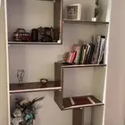 دولاب ارفف خشب مفتوح