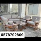 جلسات خشب سويدي