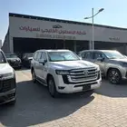 تويوتا لاند كروزر جي اكس ار 2024 ابيض رقم 4 بنزين عدد231كيلو