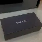 نظارة نظر شانيل الاصلي لون اسود بخط احمر جديد