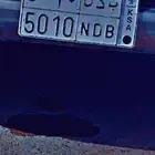 لوحة سياره للبيع. ب د ن. الموقع الجوف. 5010.