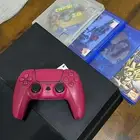 جهاز سوني 4 مع عدة اشرطة مع شاشة 32 كلاس برو