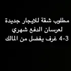 مطلوب شقة للايجار