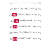 رقم مميز مكرر ارقام مكرره