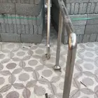 للبيع حاجز استيل قوي جدا جدا  فضي لامع مسبح حوش درج