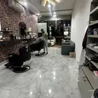 محل حلاق للبيع