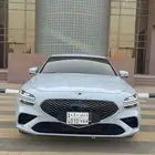 جنسس G70 2021 نظيفة جدا بودي وكالة شبه جديد بطاقة جمركية