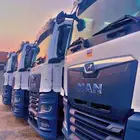 للبيع شاحنات مان عدد 6 روس تريلات مسكس 2021بطايق جمركية