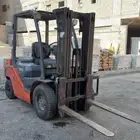 رافعه شوكيه ايجار الدمام بنزين فوركلفت2 5طن