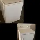 غساله اتوماتيك ومجفف ملابس شبه جديد استعمال بسيط