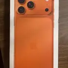 للبدل   iPhone 17 Pro Max اللون  برتقالي