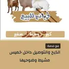 ذبايح للبيع معا السلخ والتوصيل