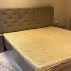 سرير نفرين مع الكومدينة مع الفرش ودولاب