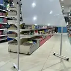 سبورة 90 120 وجهين مع عجلات