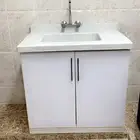 مجلا رخام صناعي درجة اولى للبيع مع دولاب وهراب