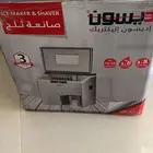 صانع الثلج في حاله الجديد استخدام مراه واحده فقط   شواية