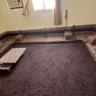 مجلس ارضي للبيع مع الستارة المقاس 5 4 والارتفاع 10 سم