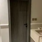 ابواب WPC ابواب خشب ابواب سحاب خزاين ملابس  ديكورات خشبيه