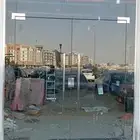 واجهة 12ملم سيكوريت مع فريم فضي