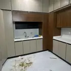 هذا مطبخ على سكب كل التصميم جديد ان شاء الله تصير كويس شغل