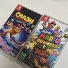 اشرطة نينتندو مستعمله شهر واحد ماريو وكراش