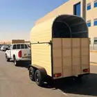 عربة خيل راسين جاهزه للنقل داخل وخارج جده