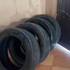 طقم كفرات شبه جديده مقاس 255 50 20 كورية