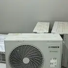 مكيفات فيشر طن ونص