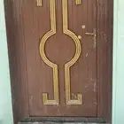 باب حديد مرباعات من النوع الثقيل مفكوك