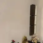 مدخل مرايا مع أرفف
