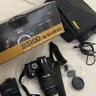 كاميرا Nikon D3100  VR 18-55mm كامله الملحقات