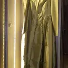 فستان لون اخضر