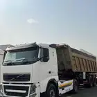 تريله قلاب لنقل البطحاء - والدفان - والسافي - والخرسانه