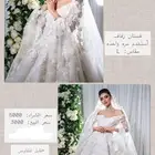 فستان زواج للبيع قابل للتفاوض وجديد ونظيف واستعمال مرة واح