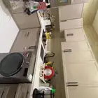 دولاب مطبخ مع فرن وغاز