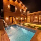 كوخ للإيجار