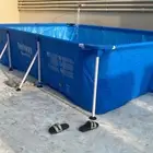 المسبح جديد استخدام مرتين فقط المقاسات ثلاثه متر كبير