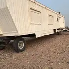 غرفه كرفان الطول 16والعرض4 وثلاث مكيفات سبلت وشرايح