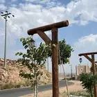 عمدان اناره خشبيه