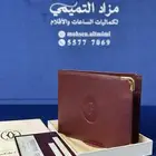 محفظة كارتير بني ماروني