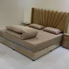 سرير فندقي خشب متوفر جميع المقاسات