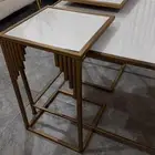طاوله كبيره  4 طاولات جانبيه  طاوله كورنه  طاوله كورنه مدرج