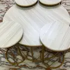 طاولة تقديم بخدمه4 صغير جديد استخدام شهر