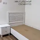 سرير ومرتبه ودرج