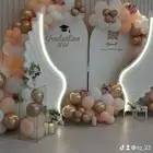 إيجار طاولات بوفيه كراسي ستاند تخرج تخرجات استقبال عيدميلاد