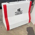 قواعد انارة و نيوجرسي مصدات و حواجز خرسانية و كراسي حدائق