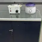 عدة صالون نسائي   مشغل احترافيه بحاله شبه جديده