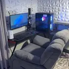 للبيع جهاز قيمنق كامل مع كرسي استرخاء وراوتر