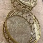 طاولات تقديم من هوم سنتر شبه جديده