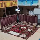 تأجير جلسة ارضيه مع ديكور شعبي